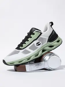 HOBIBEAR Men's sports shoes, breathable walking shoes, versatile mesh shoes, low cut casual shoes