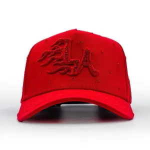 Cap “LAFlames”, red, “KlanHats”, premium.