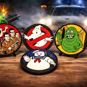 Ghostbusters coaster set
