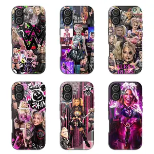 Alexa Bliss WWE Phone Cover – Pink Fury Limited Design For iPhone 17 16 15 14 13 12 11 XS and Samsung S25 S24 S23 S22 S21