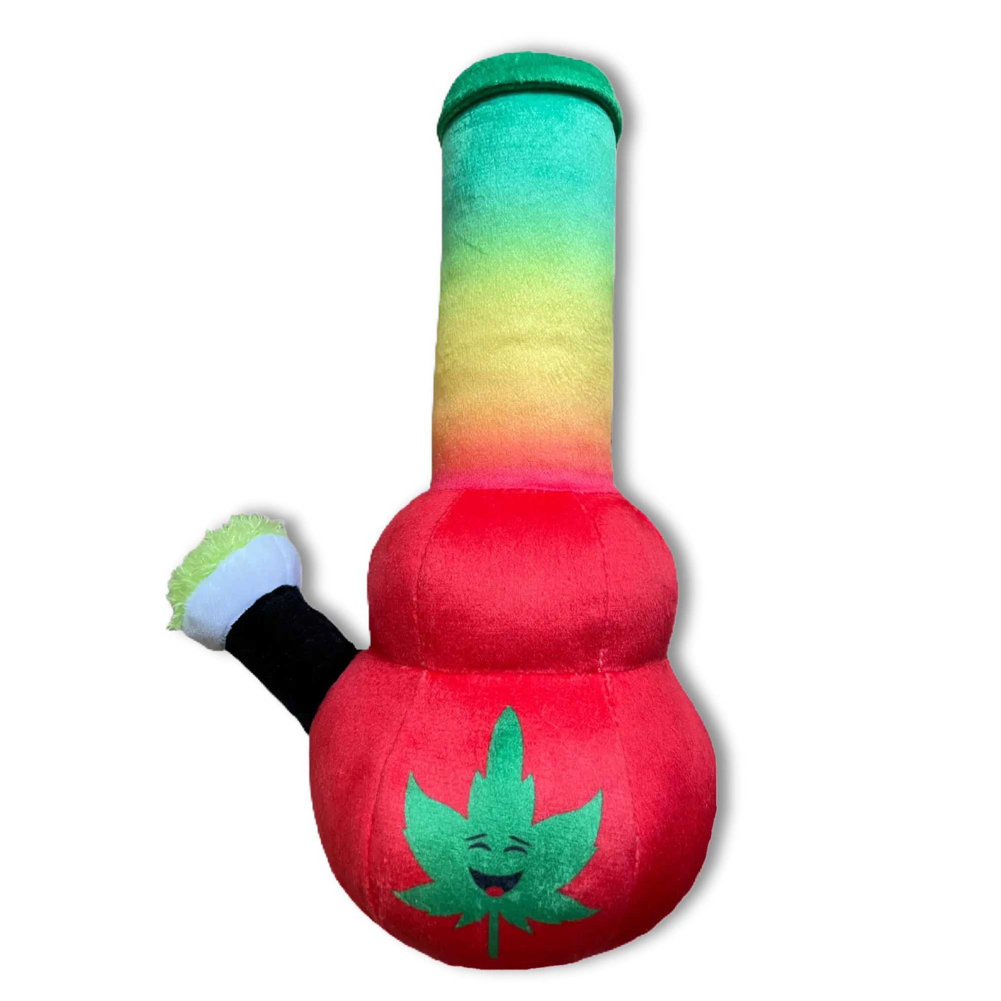 PAW:20 Bo Dog Toy - Beautiful Rasta Colors with Built-in Squeaker - Great for Fetch and Funny Photos - Makes a Unique Gift