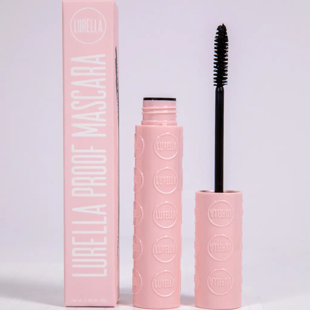 Lurella Cosmetics Proof Mascara - Black Waterproof Formula for Instant Volume - Makeup
