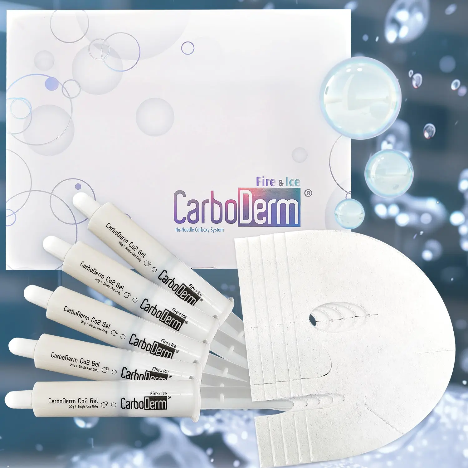 Carboderm Face Gel & Sheet Mask