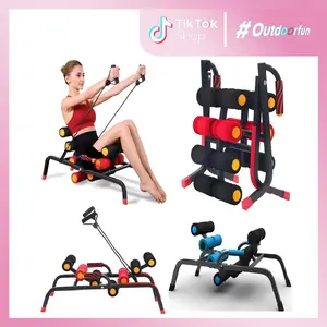 Magic BB Leg Stretch Machine, Lumbar Stretching, Lower Back Pain Relief,Ab workout Equipment, Back & Waist Stretching Training Machine for Home Gym With Resistance Bands,OutdoorFun,Father's Day Gift