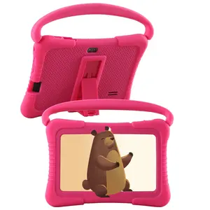 Tablet PC with 2.4g WiFi, Eye-Care Screen, Parental Control, Educational APP, Dual Cameras, Shockproof Case, Android System