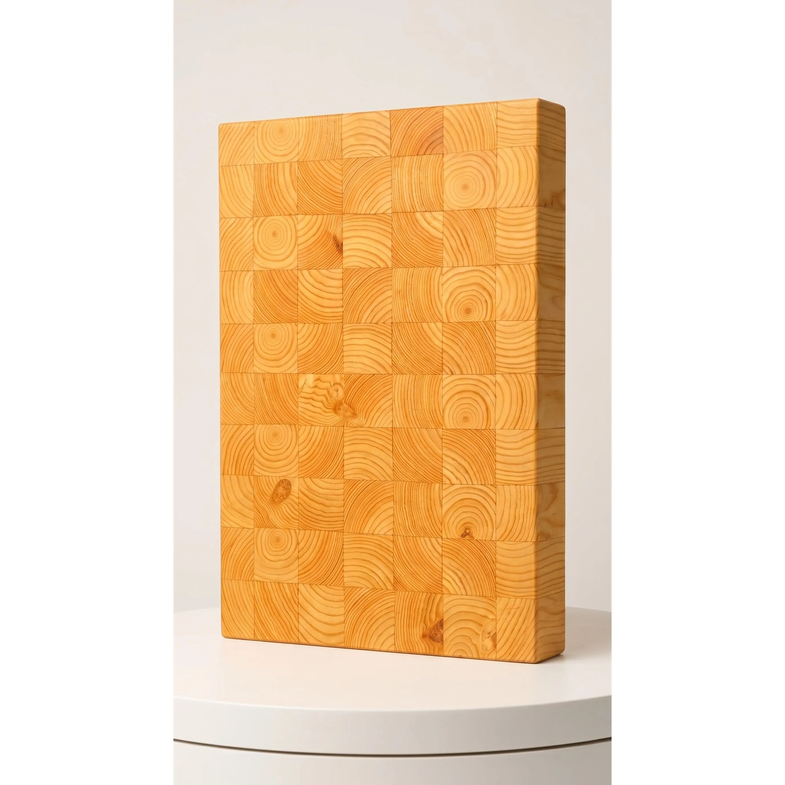 Southern Yellow Pine End‑Grain Cutting Board - 8 x 12