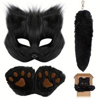 Black (1 Mask + 2 Gloves + 1 Tail)