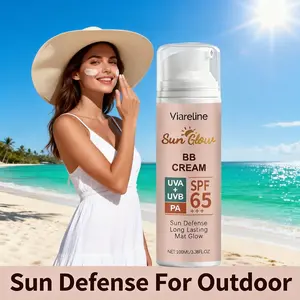 Protective and Tinted BB Cream: SPF Tint, Moisturizing, sun protection, evens skin tone, matte finish, sweat-proof and waterproof, lightweight, hydrating, refreshing, and non-sticky outdoor facial protection cream.