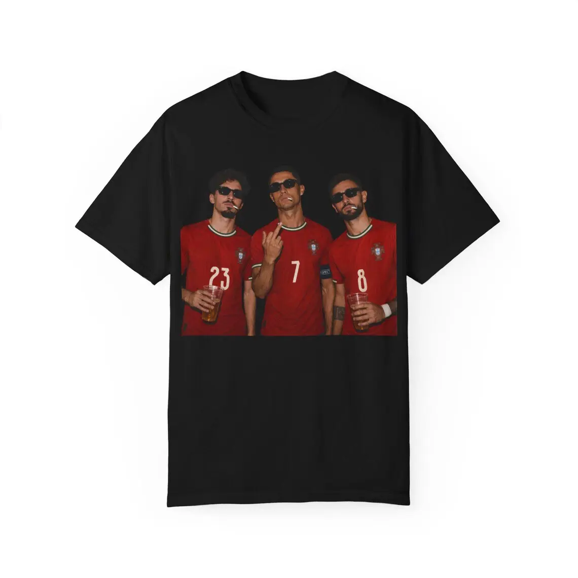 Funny Portugal World T-Shirt, United Gift, Graphic Tee Unisex Gift For soccer Fan