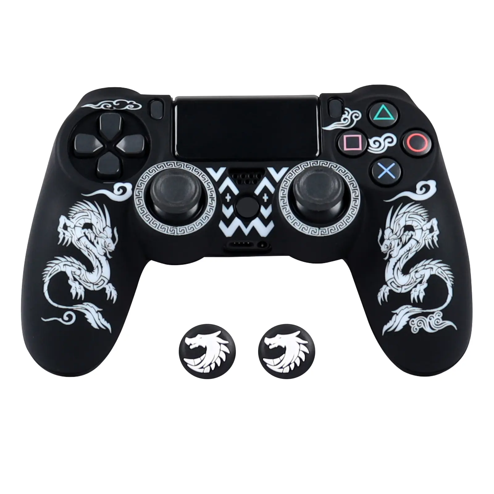 Silicone Soft Controller Cover Case For PS4 Control Skin Covers Joystick Accessories for PlayStation 4 Gaming Controllers Console Accessories Video Gamepad Accessories