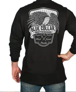 Benchmark FR Graphic T-Shirt with Bold Back Print – Graphic Tee for Men, Durable Cotton Tee, Everyday Protection, Tough Gift for Hardworking Him