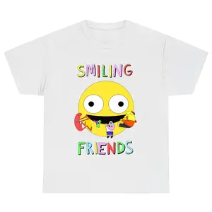 Smiling Friends TV Show T-Shirt, Smiling Friends Merch T-Shirt, Unisex T-shirt Menswear Top