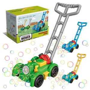 Automatic Bubble Machine, 1 Box Bubble Blower Toy with Concentrated Bubble Liquid, Outdoor Bubble Maker Toy for Birthday Party, Outdoor Play Toy, Handheld Bubble Maker