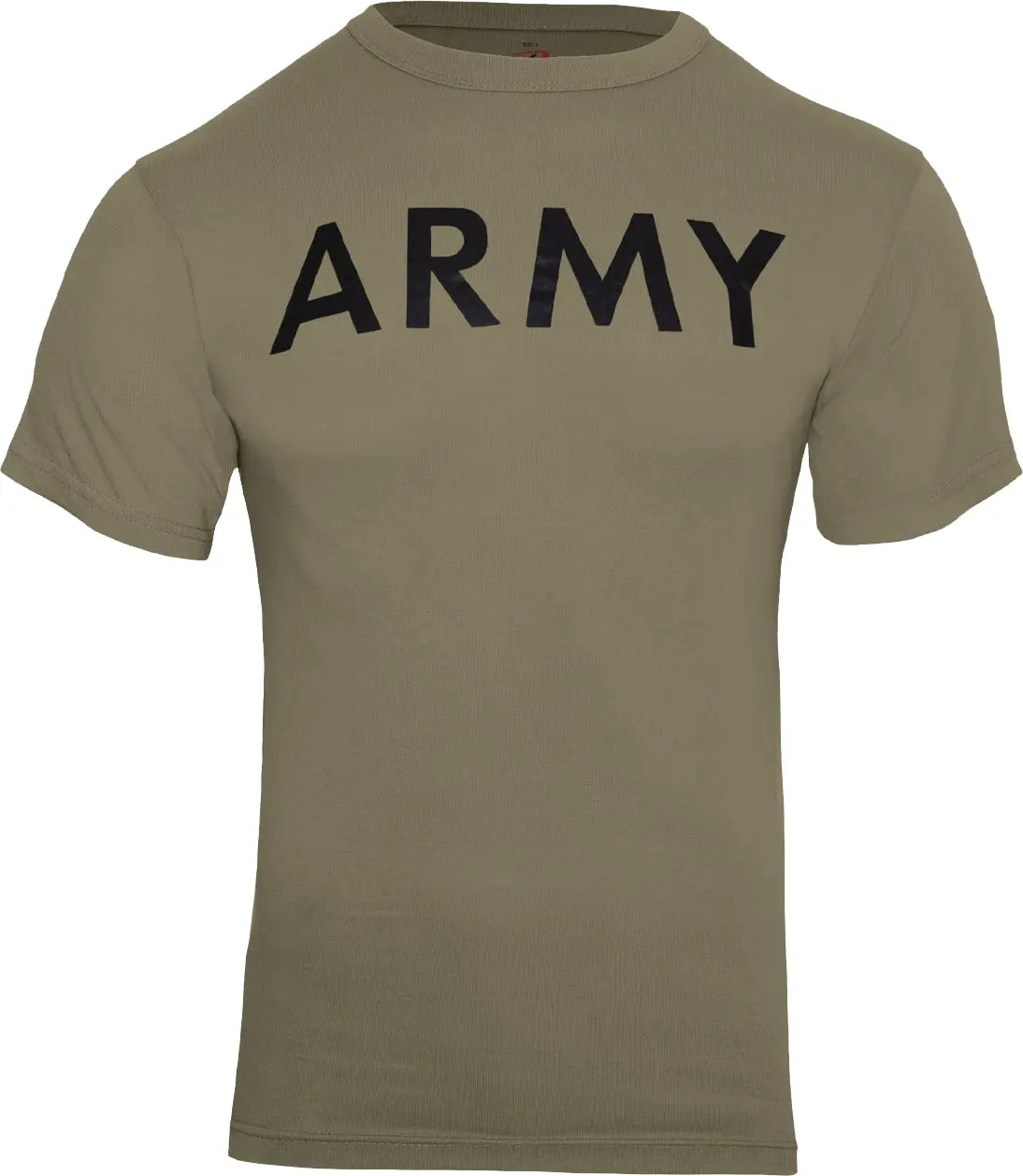 Men's Coyote Brown Army Physical Training T-Shirt - Athletic Training Tops, Gym Activewear, Gymclothes, Fitness Athletic Streetwear, Gym Training Sportswear