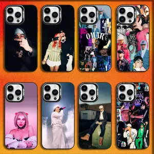 O-Omar Courtz Primera Musa Phone Case For iPhone17, 16,15,14,13,12,11,Mini,Pro,E,MAX Black Candy Matte Shockproof Cover