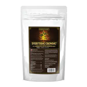 Humboldts Secret Everything Growing 20-20-20 Fertilizer - All Purpose Plant Food for Indoor & Outdoor Plants, Vegetables, Flowers & Herbs | Fast Growth Booster with Kelp