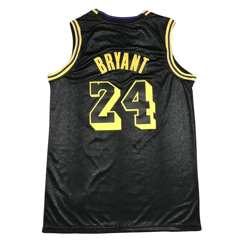 Kobe Bryant Men's Classic-Design Sleeveless stitched Retro Basketball Jerseys Black shirt