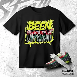 Become Different Bandana Sneaker Match Shirt Streetwear Graphic Tee Unisex Sneakerhead Outfit