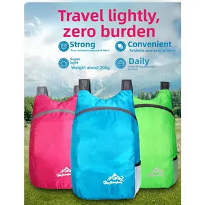 ✅ 20L Lightweight Packable Hiking Backpack - Water-Resistant Foldable Daypack for Travel, Camping, Cycling & Outdoor Adventures  64585