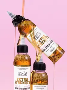 Jumbo Extra Strength Rosemary + Fenugreek 3-In-1 Bundle Hair Growth Oil for All Hair Types Flower Herbal Haircare Daily