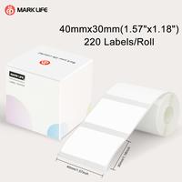 40*30mm white paper tag