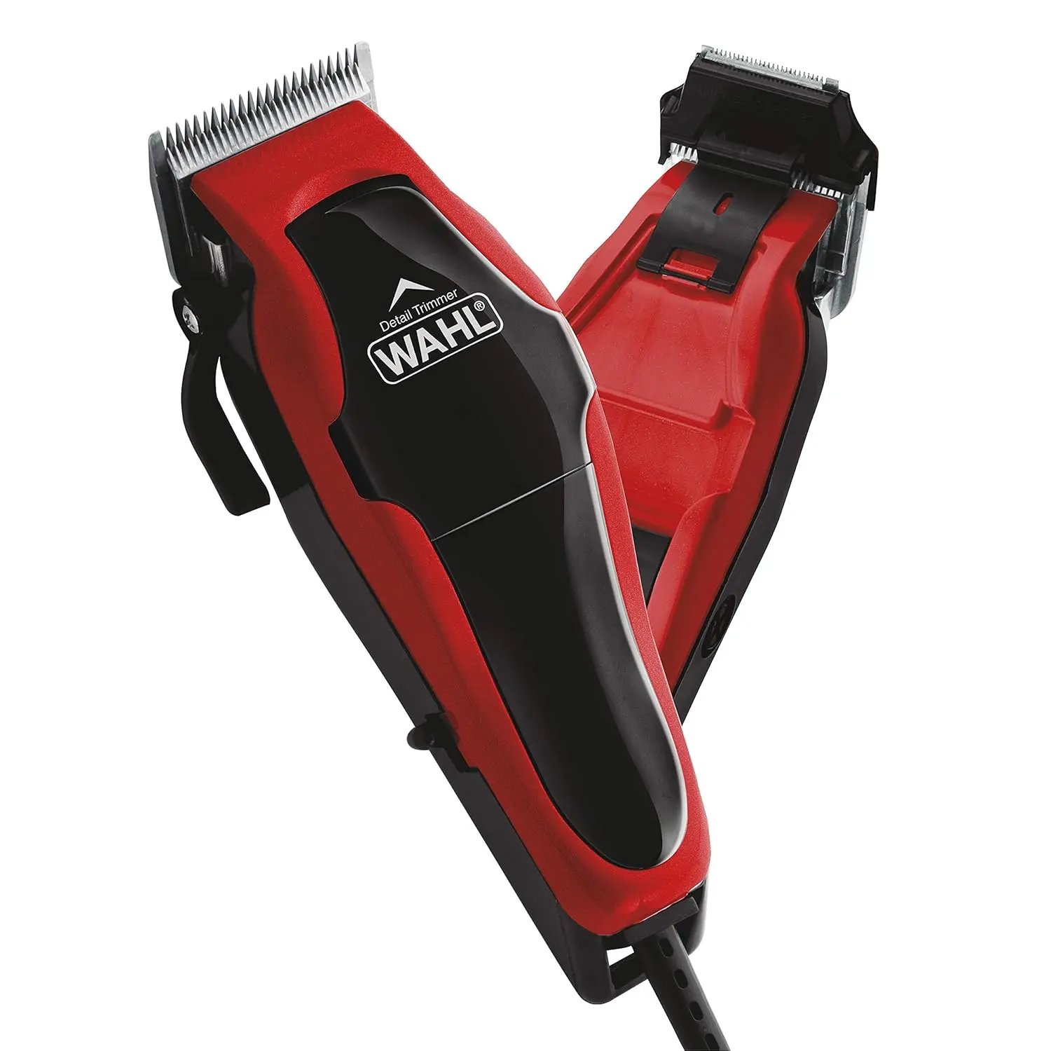 Men's Corded 2-in-1 Hair Clipper and Trimmer Machine Kit for Smooth Grooming, Heavy-Duty Motor with Adjustable Taper Lever, 20-Piece Set with 12 Attachment Guards