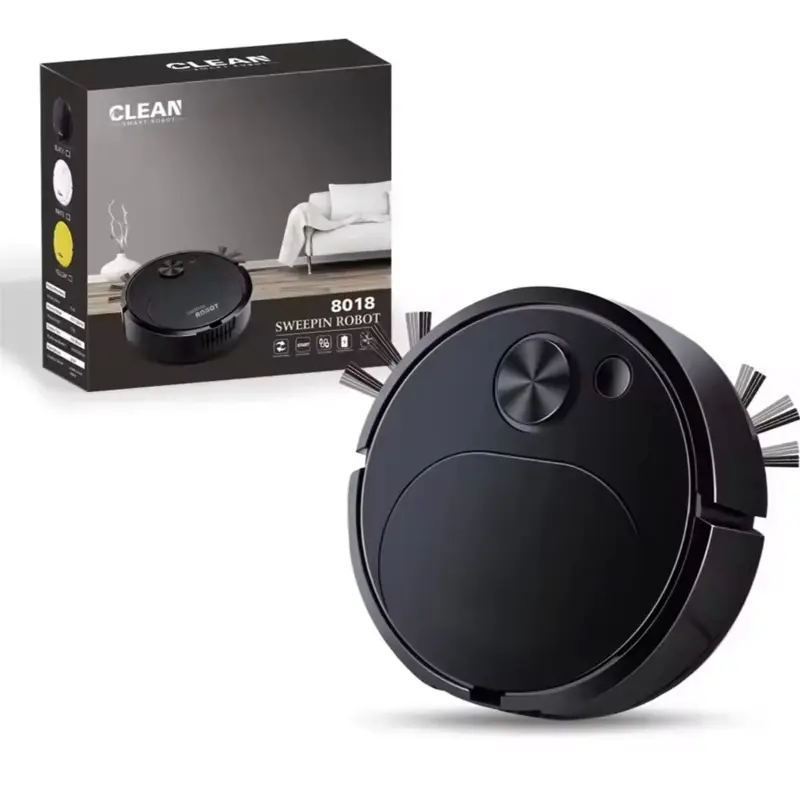 NEW 3-in-1 Smart Wireless USB Sweeping Robot, 1500Pa Vacuum Cleaner with Mopping Function for Home, Office Floor Cleaning