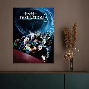 Trending TTThe Final Destinationes Poster HD Heavy-Duty Self-Stick Waterproof Wall Decor Tool-Free Install Durable & Reusable Conceals Wall Flaws Elevates Home Style Perfect for Living Room Bathroom & Kitchen Easy Apply & Remove