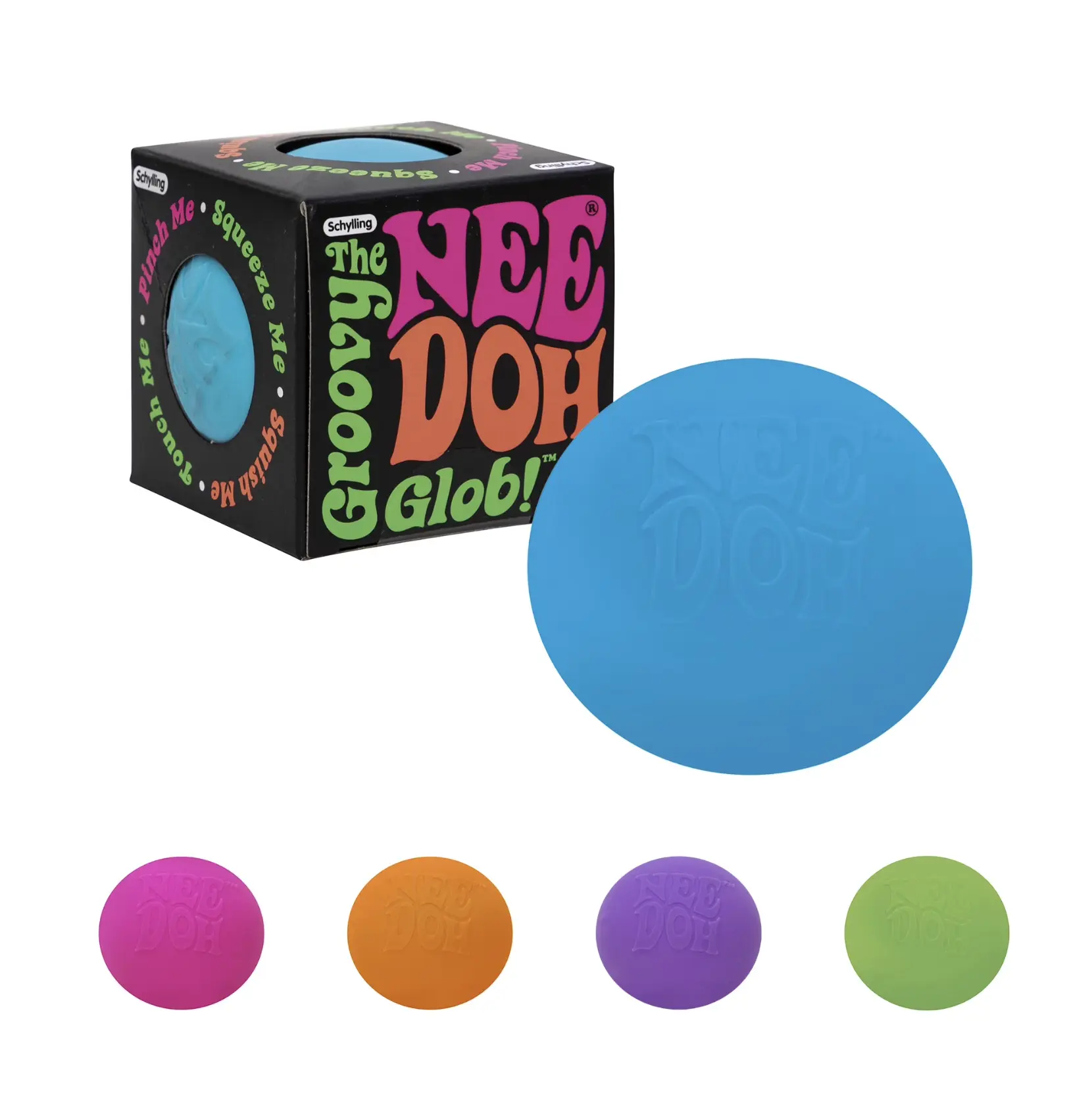 NeeDoh Groovy Glob (Pick Your Color) - Collectible
