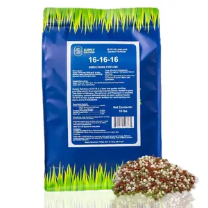 Supply Solutions 16-16-16 Complete Lawn & Garden All Purpose Granular Fertilizer 10lbs Triple Nutrient Powerhouse for Lush Greenery & Vibrant Blooms