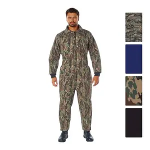 ROHTCO Men's Insulated Coveralls - Lightweight and Durable Workwear with Multiple Pockets - Clothing, Menswear