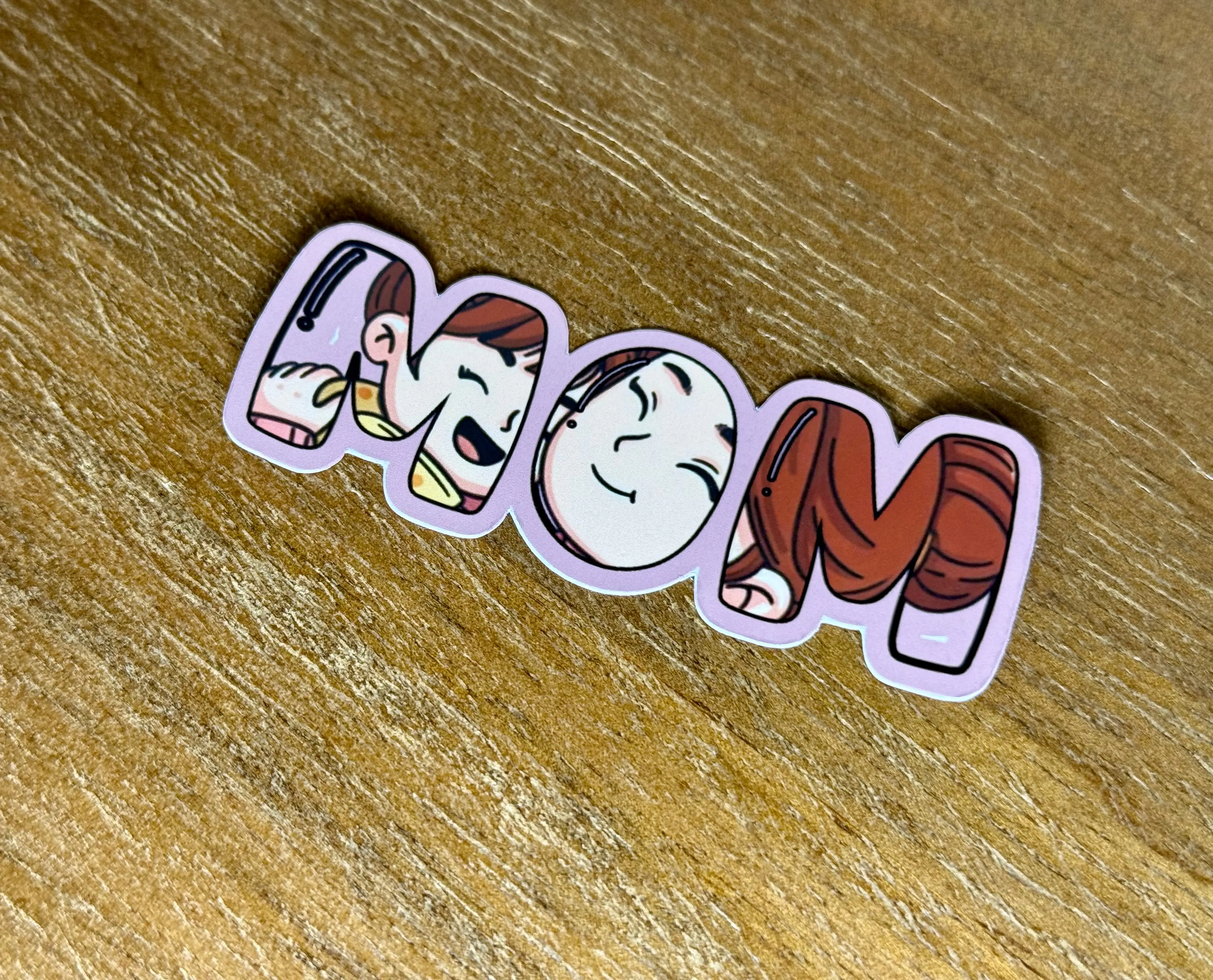 Mom Sticker | Cute Motherhood Sticker
