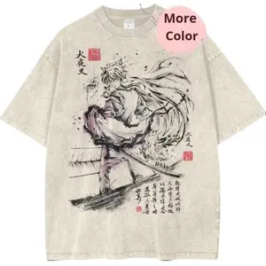 Inuyasha Vintage Anime Graphic Tee, Retro Shirt for Fans, Anime Shirt, Y2K Shirt, Vintage Tee Menswear T-Shirt