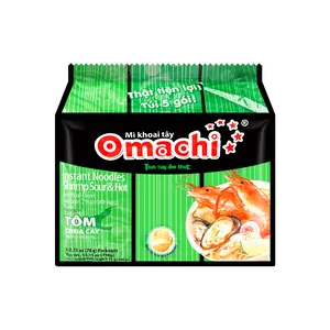OMACHI Shrimp Flavour Sour & Hot Instant Noodle 78g*5
