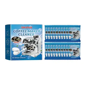 Coffee machine cleaning tablets, coffee machine brewer filter stubborn stain and scale cleaning tablets