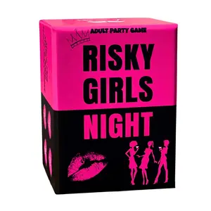 Risky Girls Night Game | Game Risky Girls Night | Party Card Game for Ladies | Group Entertainment & Icebreaker Game | 150 Questions and Hilarious Dares