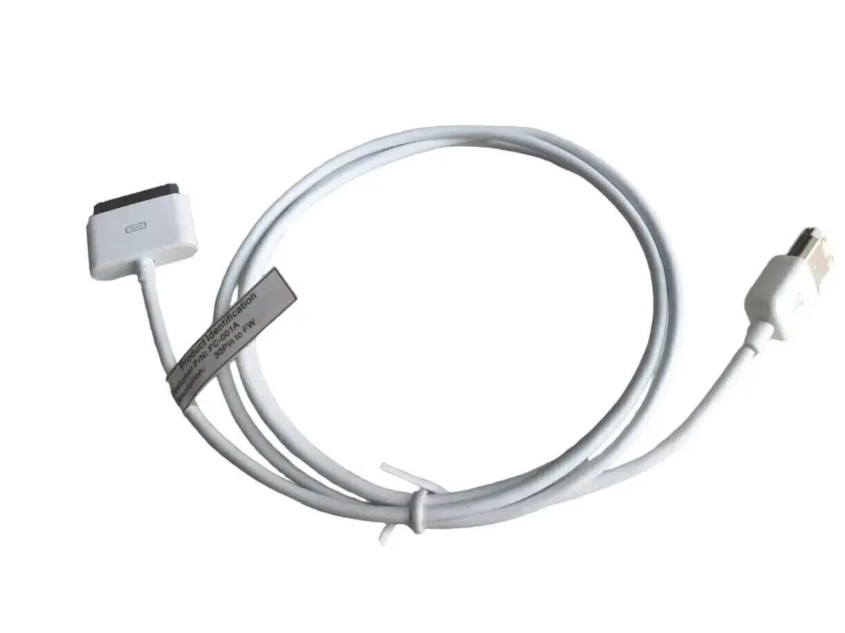 OEM FireWire to 30-Pin Apple iPod Cable Dock Connector Cord for
