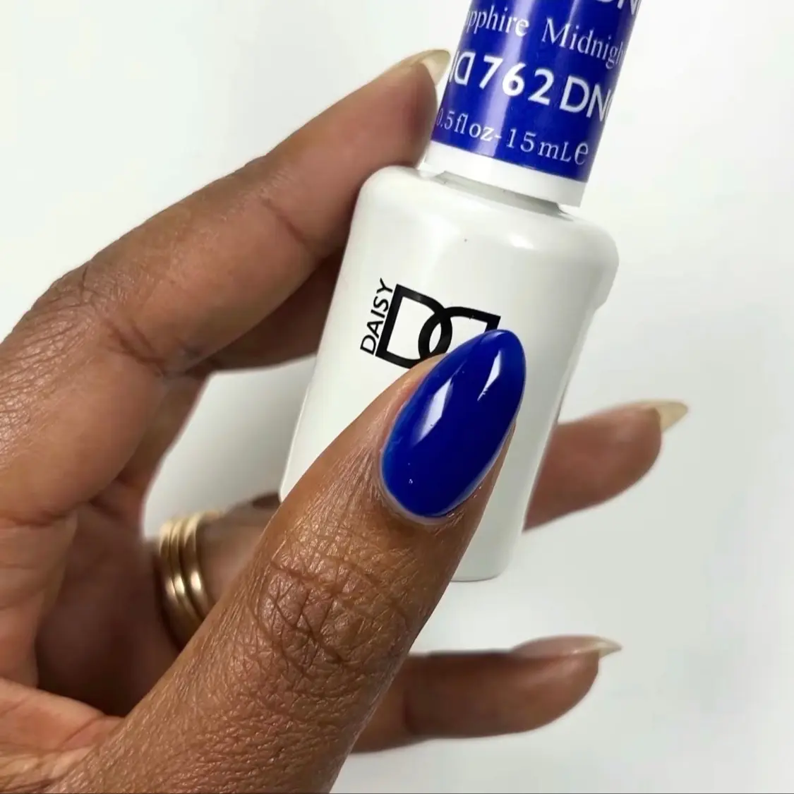 DND 762 Midnight Sapphire Gel and Lacquer Duo nail care nail art