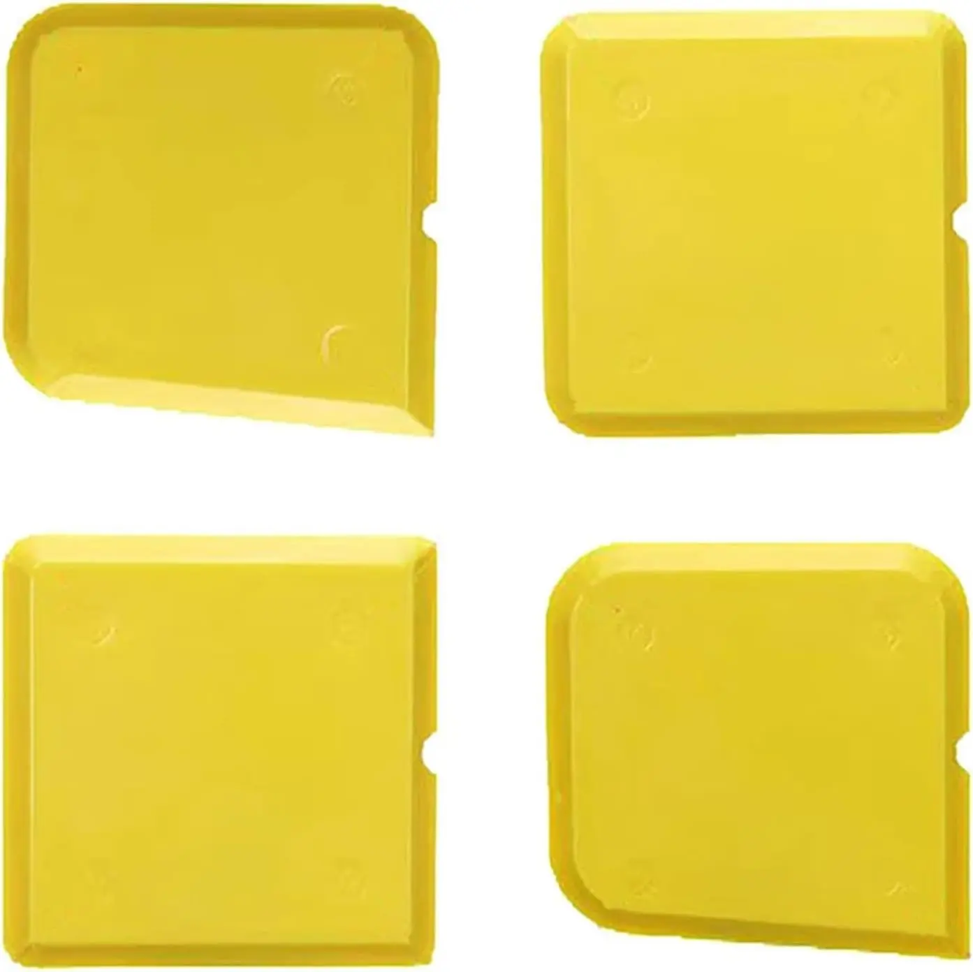 4Piece Caulk Kit - Sealant Silicone Finishing Tools for Grout & Sealing
