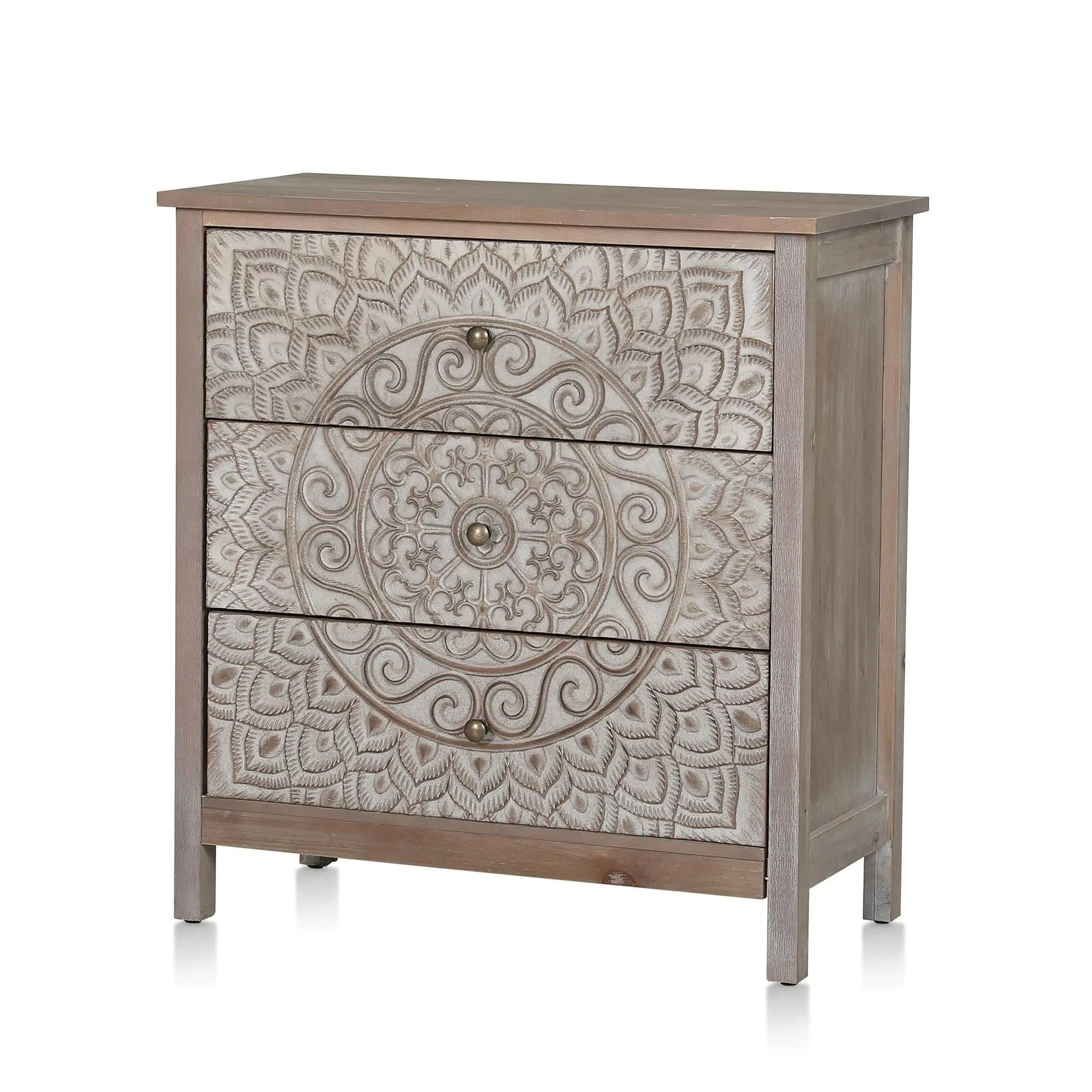 PHIVILLA Accent Cabinet with Doors Decorative Storage Cabinet with Storage Credenza for Living Room Entryway Furniture Drawer Design Aesthetic