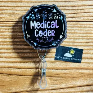 Medical Coder Badge Reel