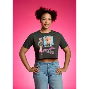 Barbie Meet in Malibu Graphic Crop Shirt