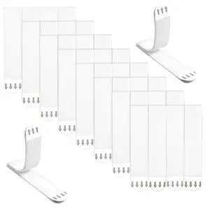 24-Pairs(48 Pack) Heavy Duty Large Picture Hanging Strips, Sticky Picture Hangers for Walls Damage Free No Nails Hanging Pictures Strips for Wall Decoration, Classroom Walls, Renter Friendly