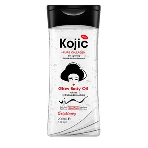 200ml ROUSHUN Kojic acid Body Oil Skin Care Essential Oil for Moisturizing, Unisex Body Oil, Hydrating and Nourishing, Suitable for All Seasons, Travel-Friendly for Body, Face, Hand, Lip, Eye,travel