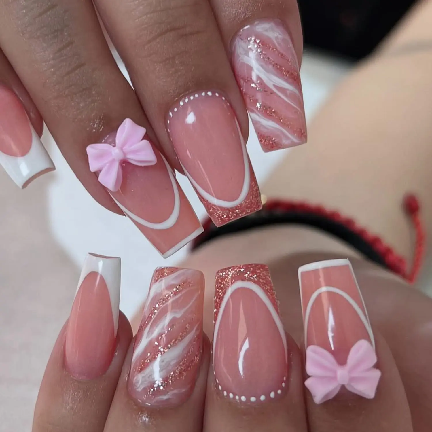 French Pink Bow