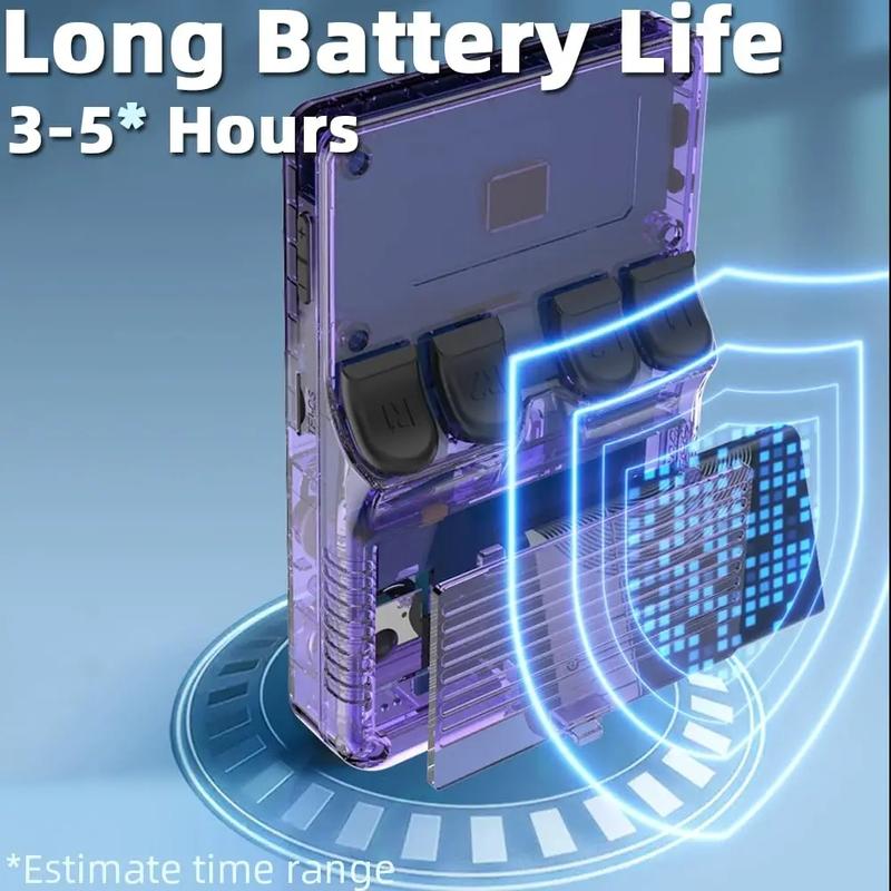 R36S Retro Video Handheld Game Console Linux System 3.5 in IPS Screen Built in 3000mAH Battery 32G+64G TF Card Preinstalled Gamess  for Christmas, Thanksgiving, Holiday Gift