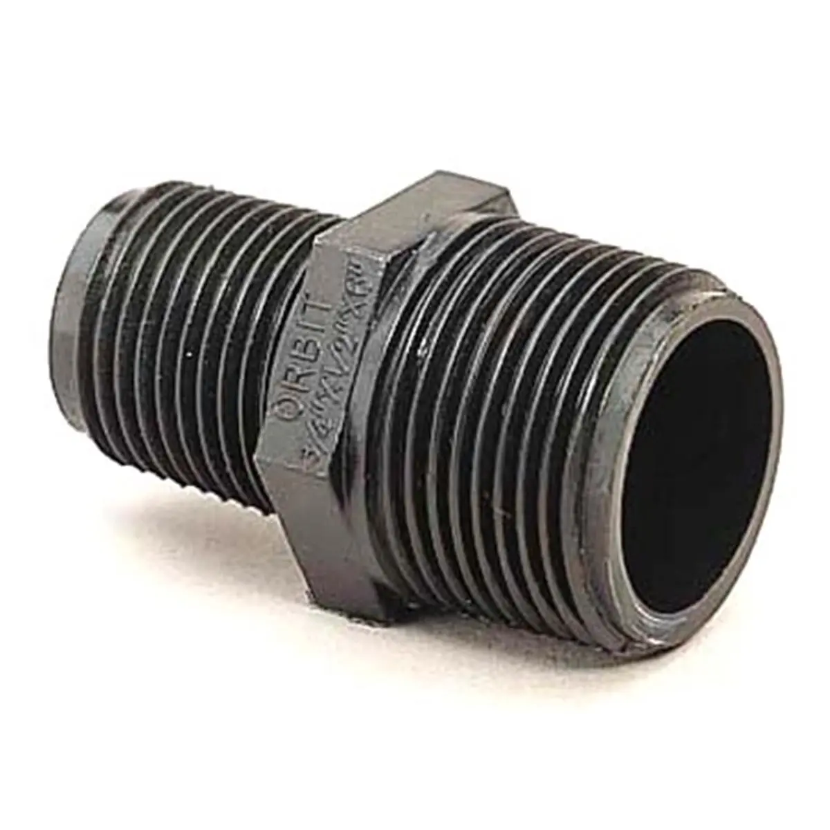Orbit 37217 Carded Sturdy Plastic Riser Adapter - 0.50"x0.75" Size, 8.75in Length, for Sprinklers and Sprinkler Head Adaptation