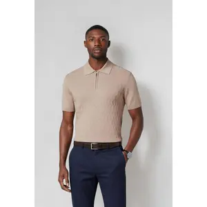 Zip Knit Polo