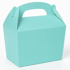 Robin's Egg Blue Gable Box for Candy Buffets