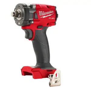 Milwaukee Brushless Cordless Impact Wrench - 300N.m, 1/2 in, M18 Battery Included, Cordless Drill, Batteries, Repair Tools for Automotive and Truck Repair (Outdoor Furniture Compatible Outdoor Tool)